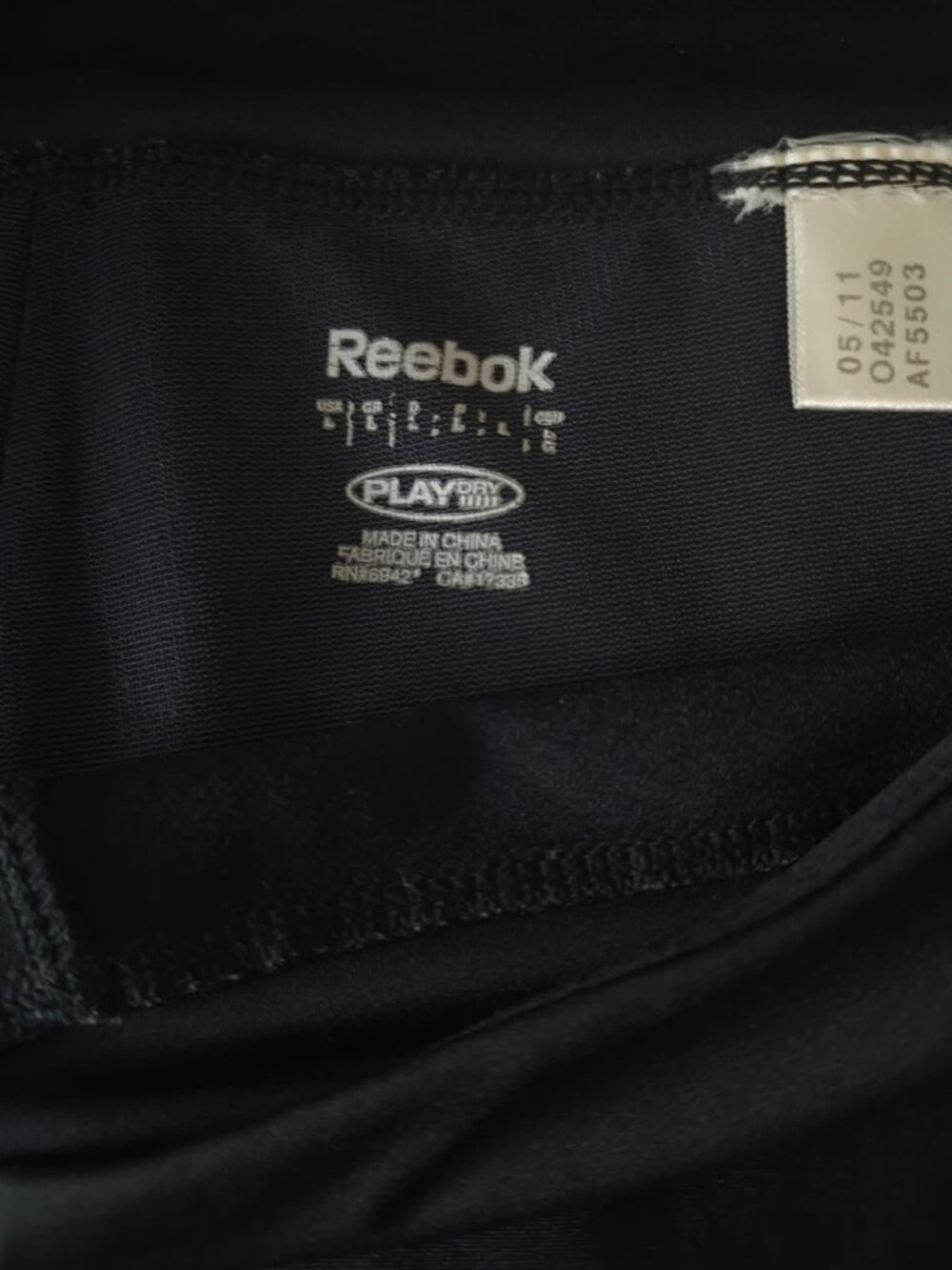 Reebok Black Bootcut Yoga Pants Womens L PlayDry Athletic Stretch. - Picture 3 of 8